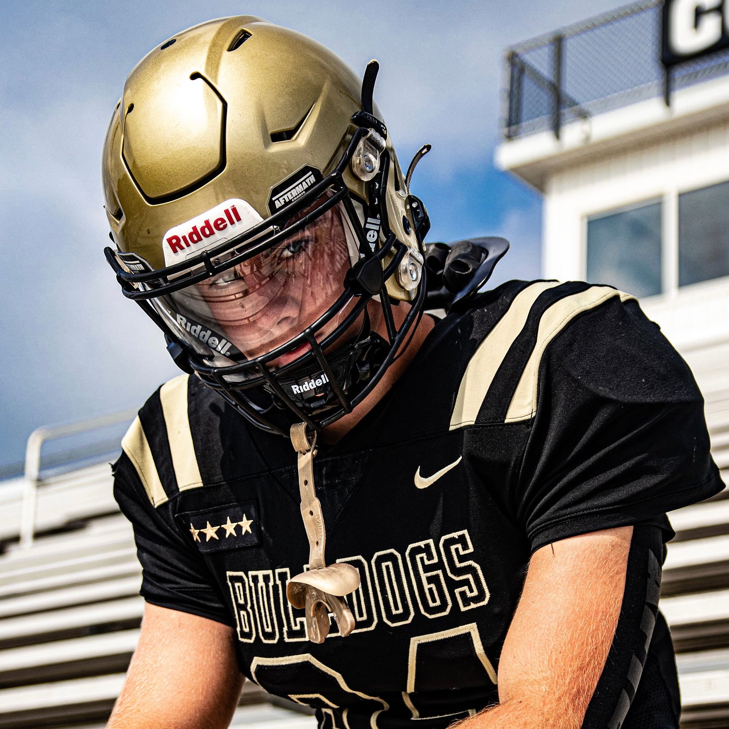 Aftermath Football Visor (Clear)